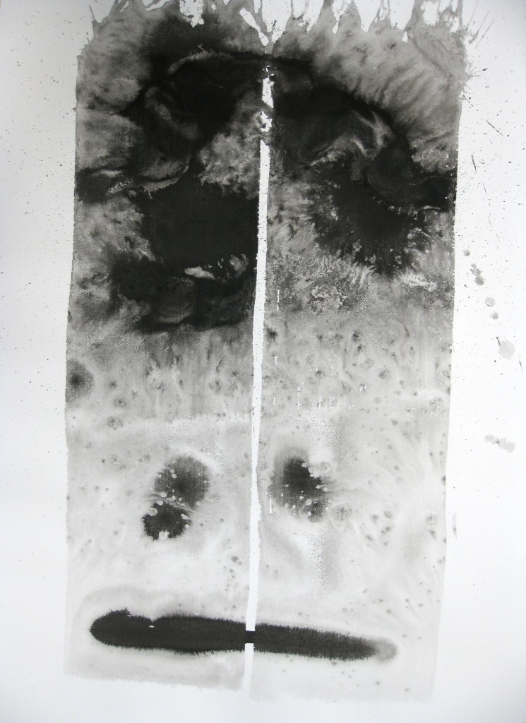  encre et lavis sur papier 108 x 78 cm, 2012
